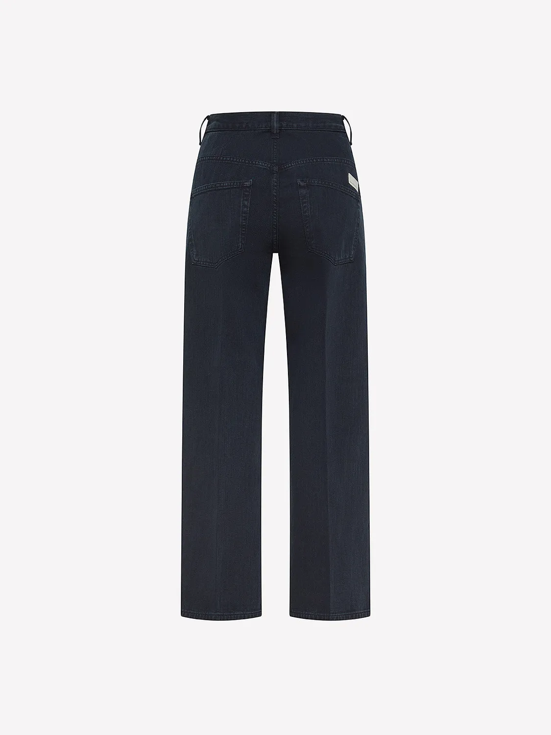Nine In The Morning Elsa LS124 broek regular dames navy katoen