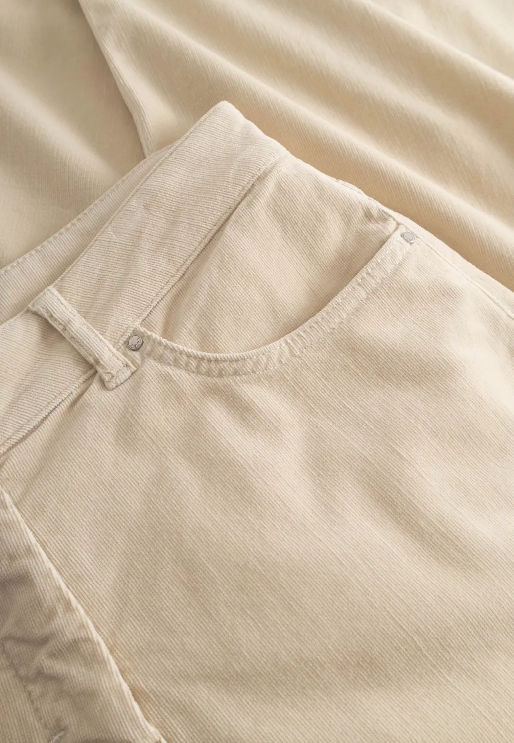 Laurie Carol Loose ML fluwelen broek Birch losse fit