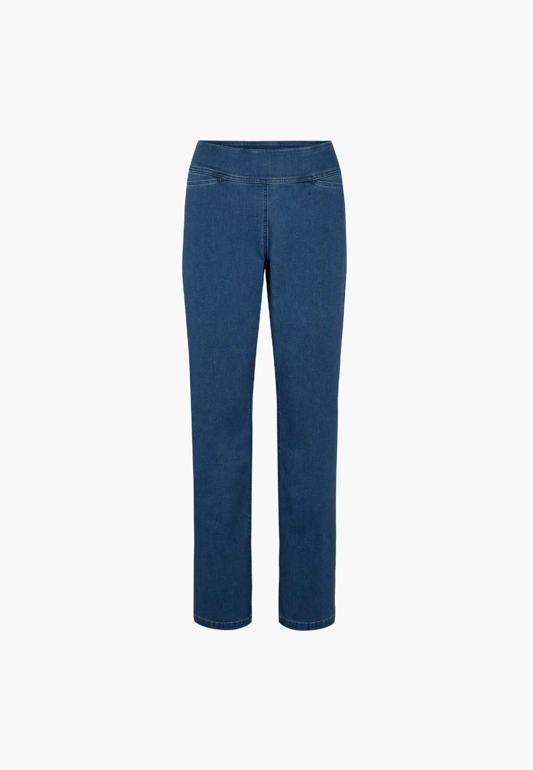 Laurie Thea Straight LL jeans Blue Denim lange lengte