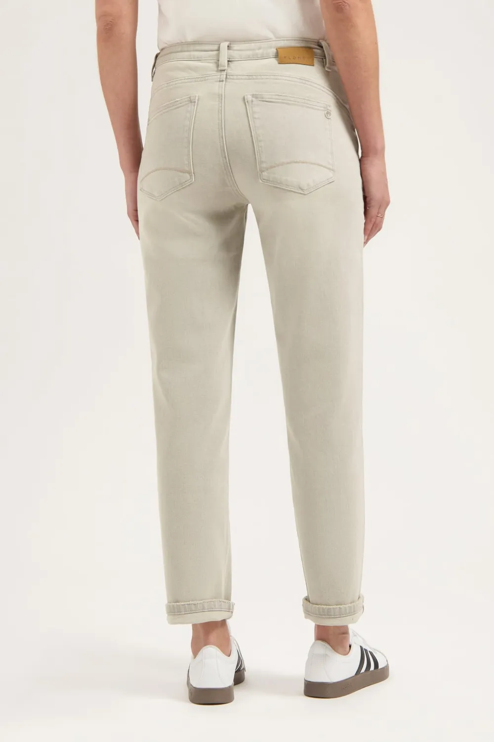Florez Bond Straight jeans Tiger Grey relaxed