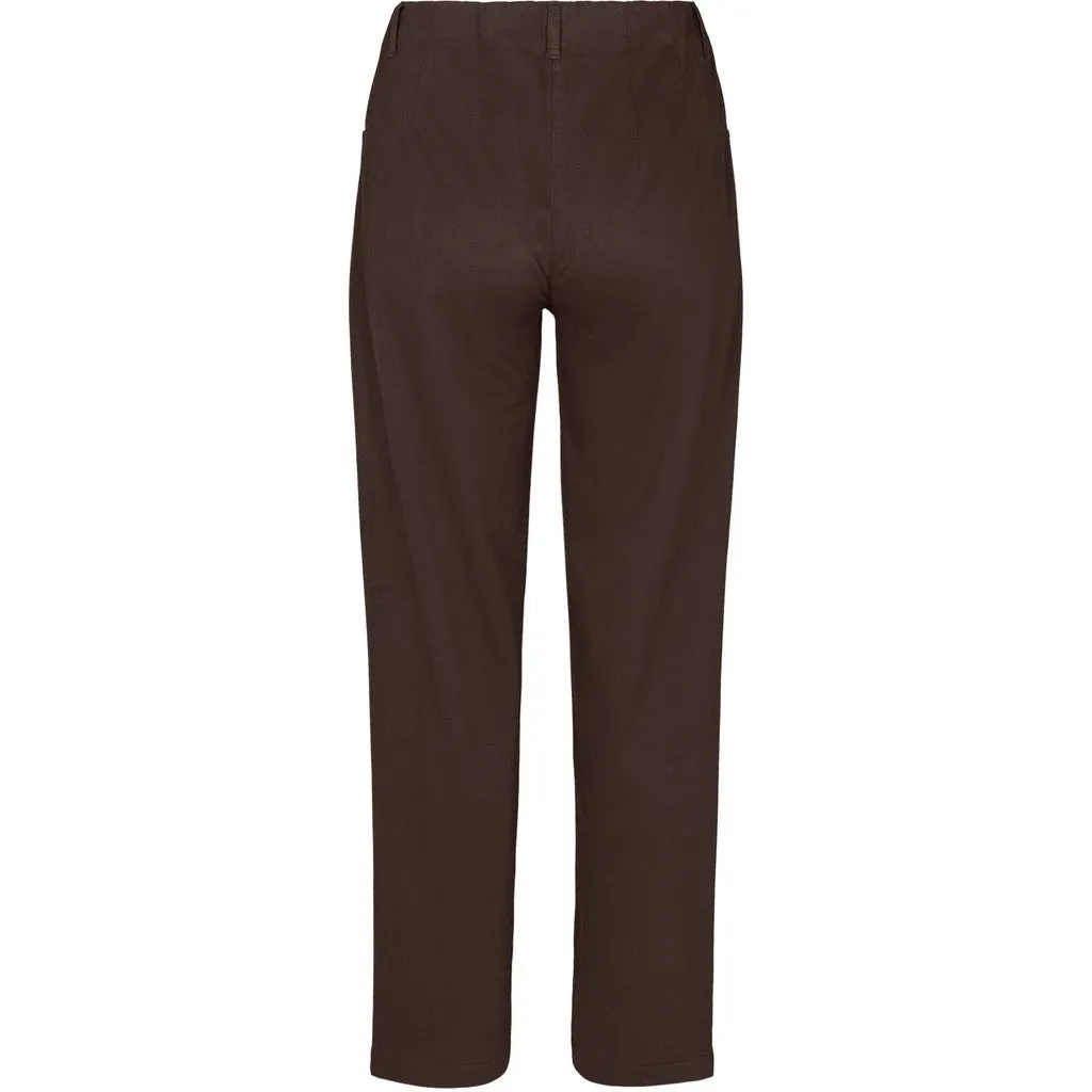 Laurie Kelly 101313 Regular broek bruin kort