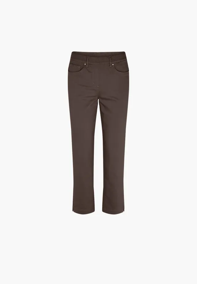 Laurie Hannah Regular XSL damesbroek bruin extra kort