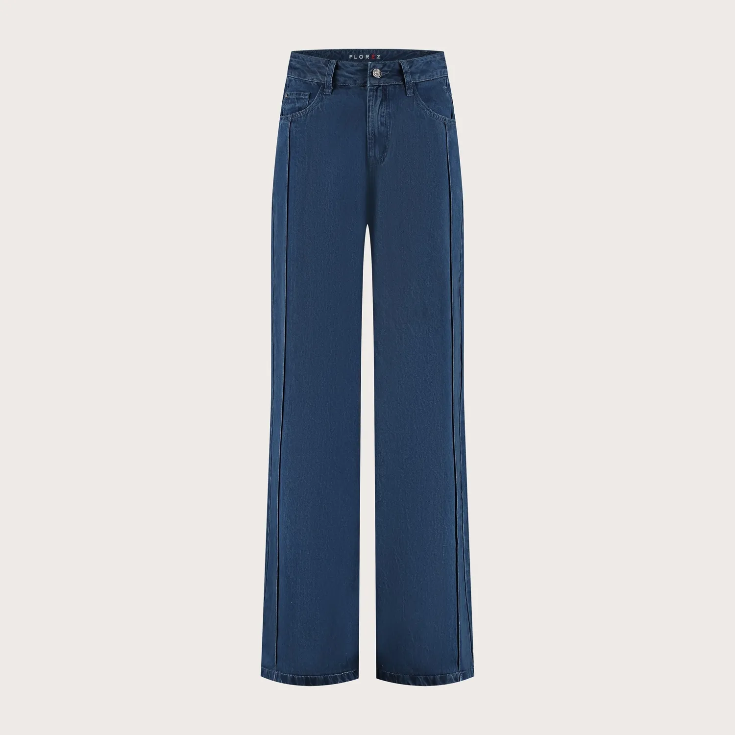 Florez Riley Wide Leg jeans Dark indigo lyocell