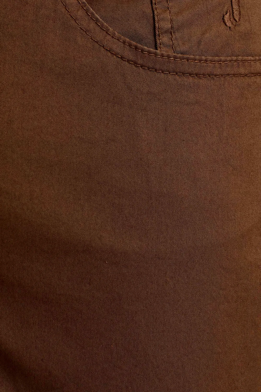 Jeckerson Jordan broek lichtbruin slim fit katoen