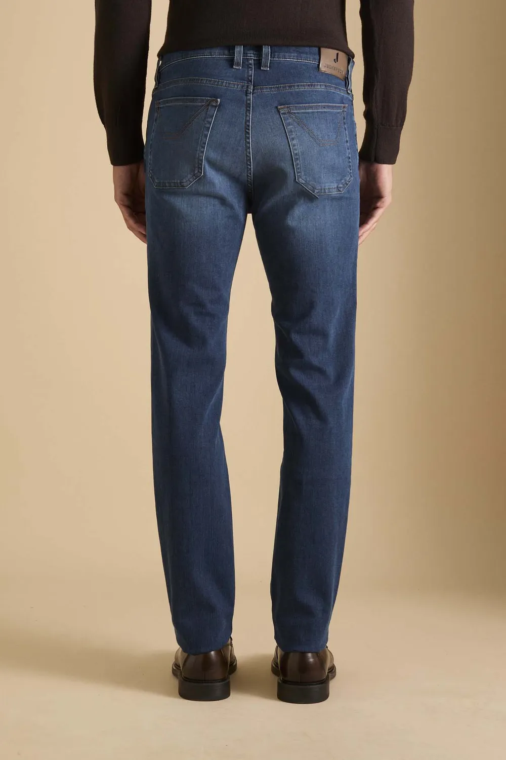 Jeckerson John jeans mediumblauw Alcantara