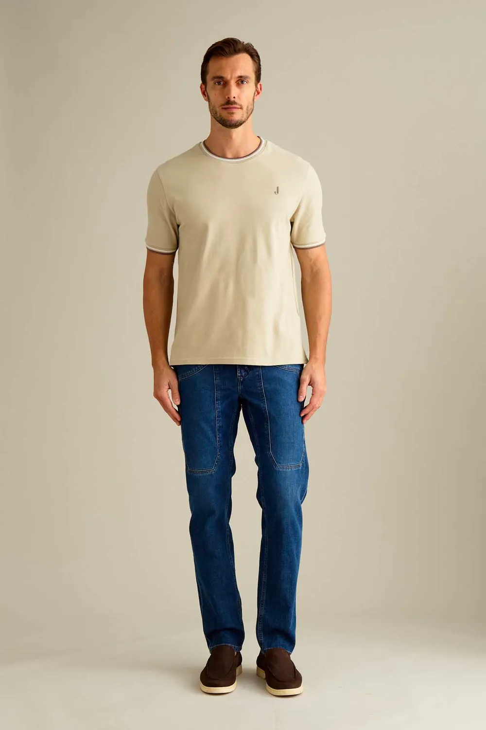 Jeckerson Jevon Slim Fit Jeans Donkerblauw