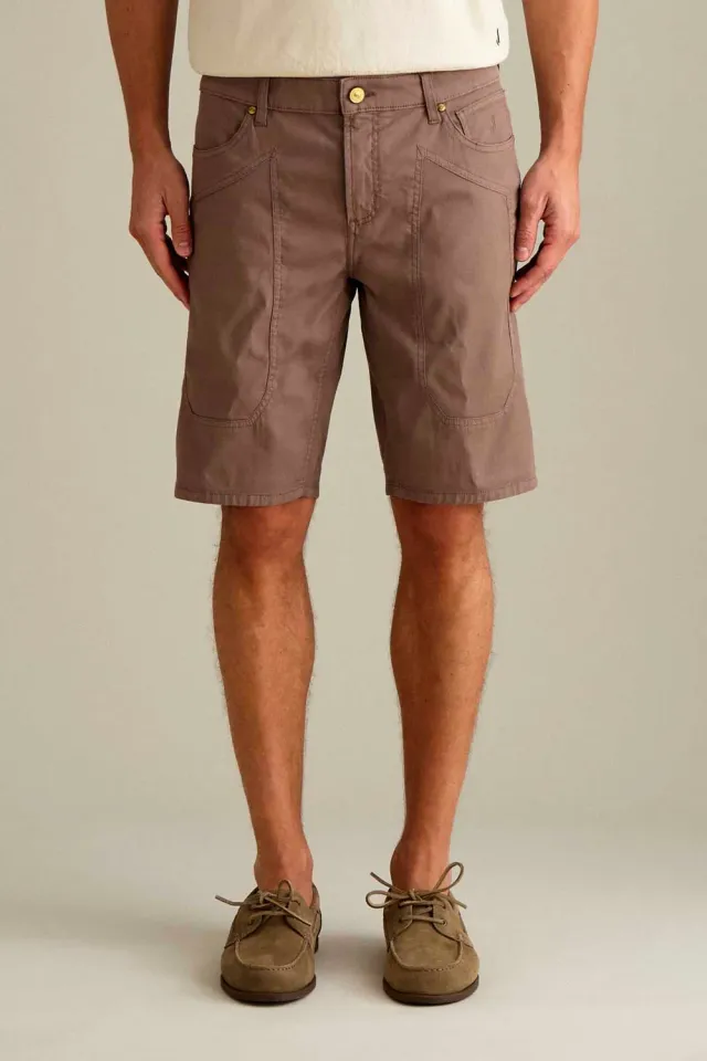 Jeckerson Jayden Slim Fit Bermuda Chocoladebruin