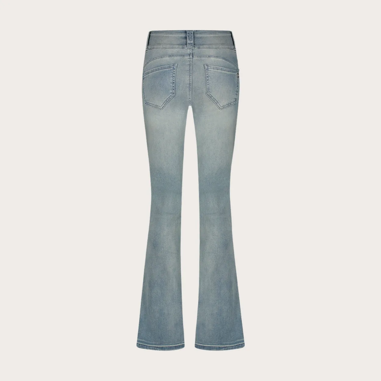 Florez Bodine Flared jeans Cold Blue high waist