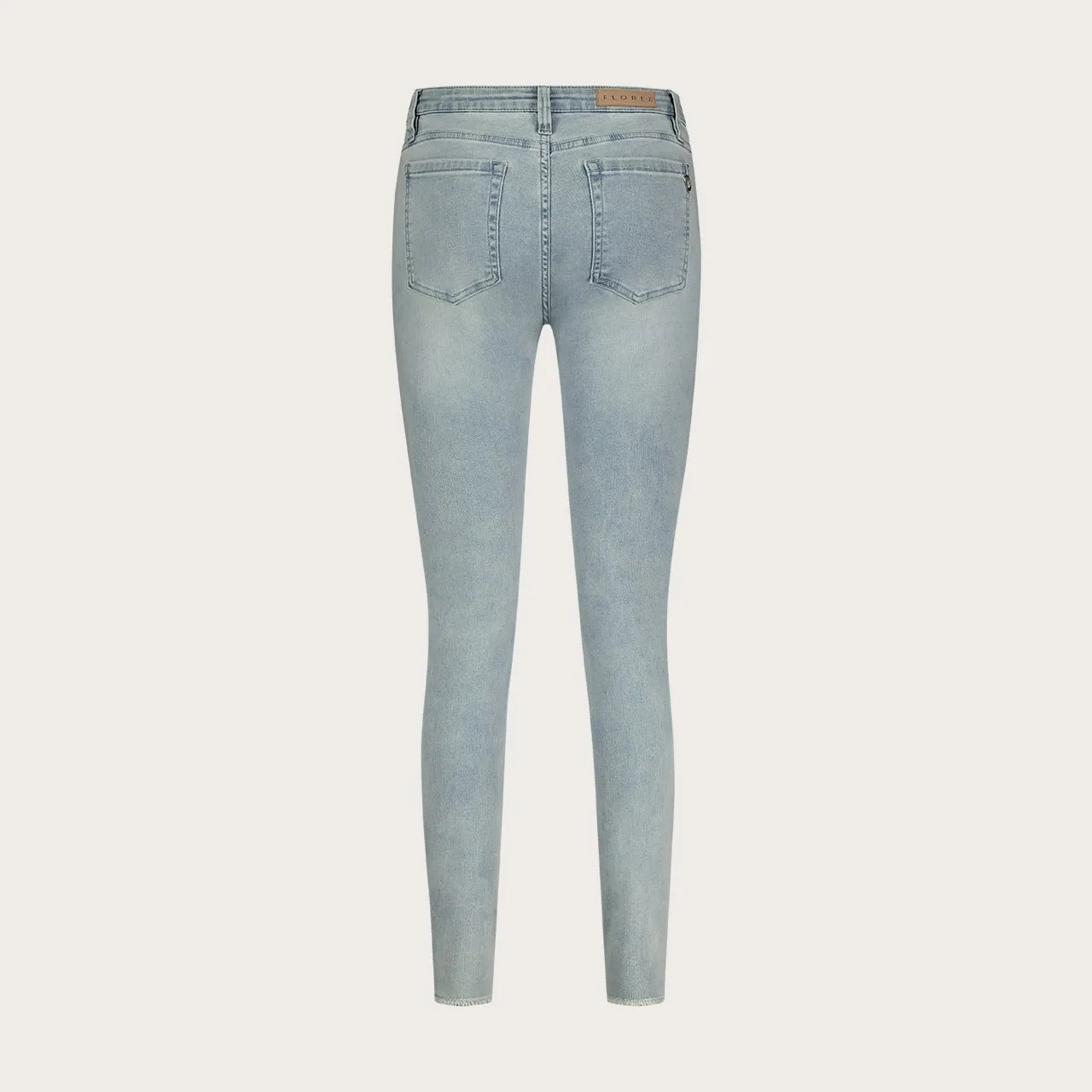Florez Bobbi slim fit jeans soft blue stretch
