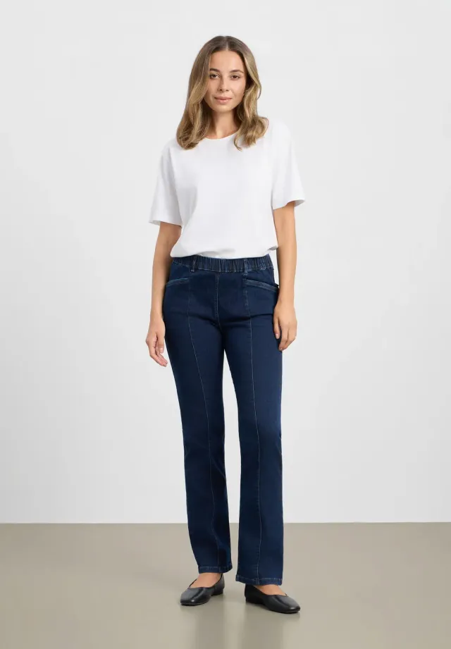 Laurie Slender Rouge jeans Dark Blue Denim stretch