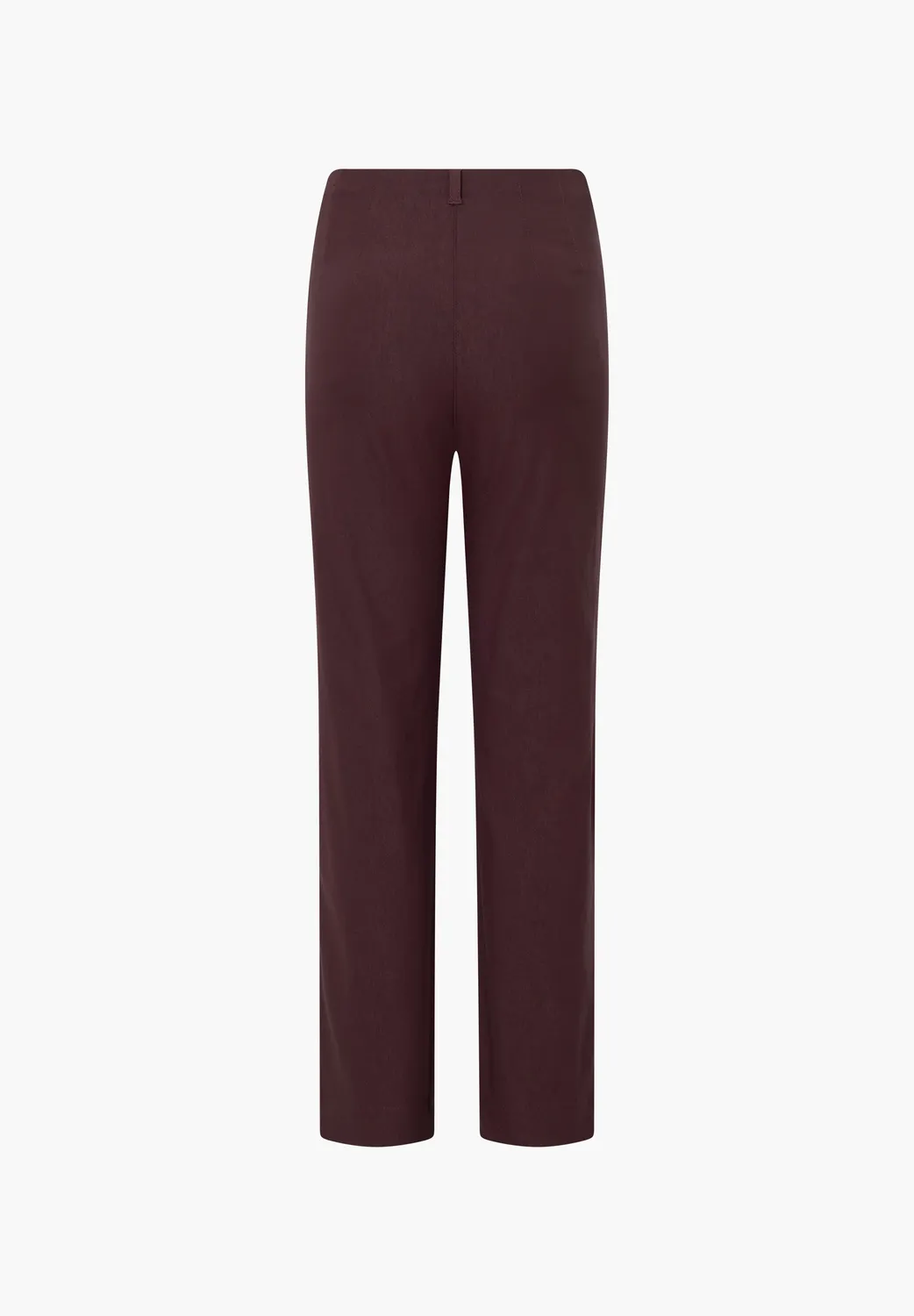 Laurie Kelly Regular ML damesbroek Dark Plum stretch viscose