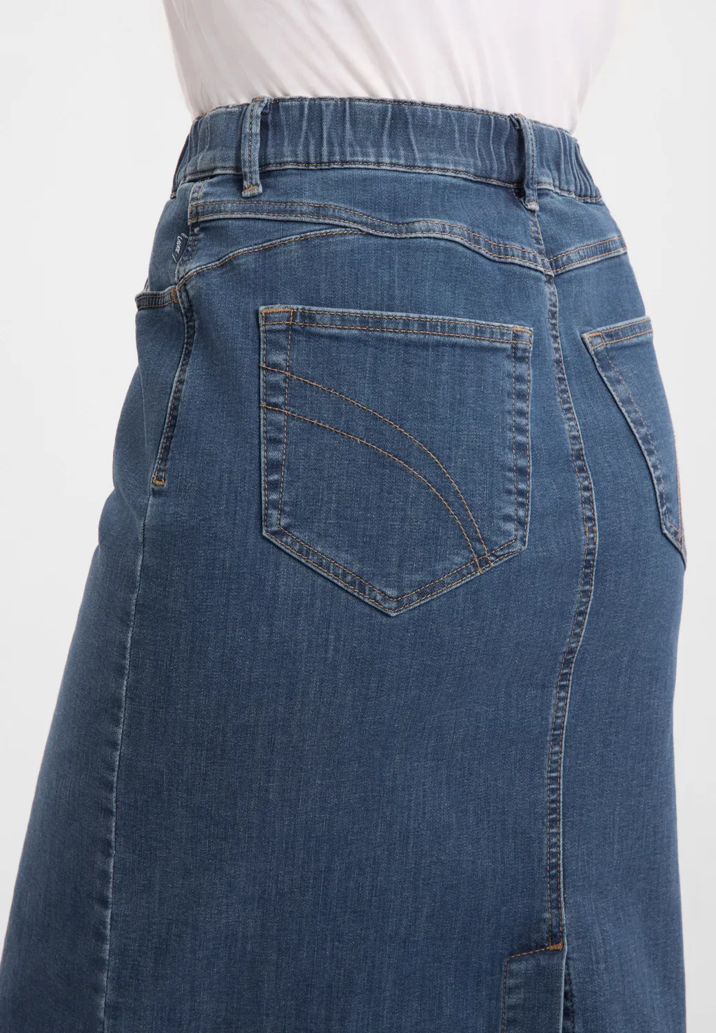 Laurie Susanna 62 cm rok Blue Denim stretch