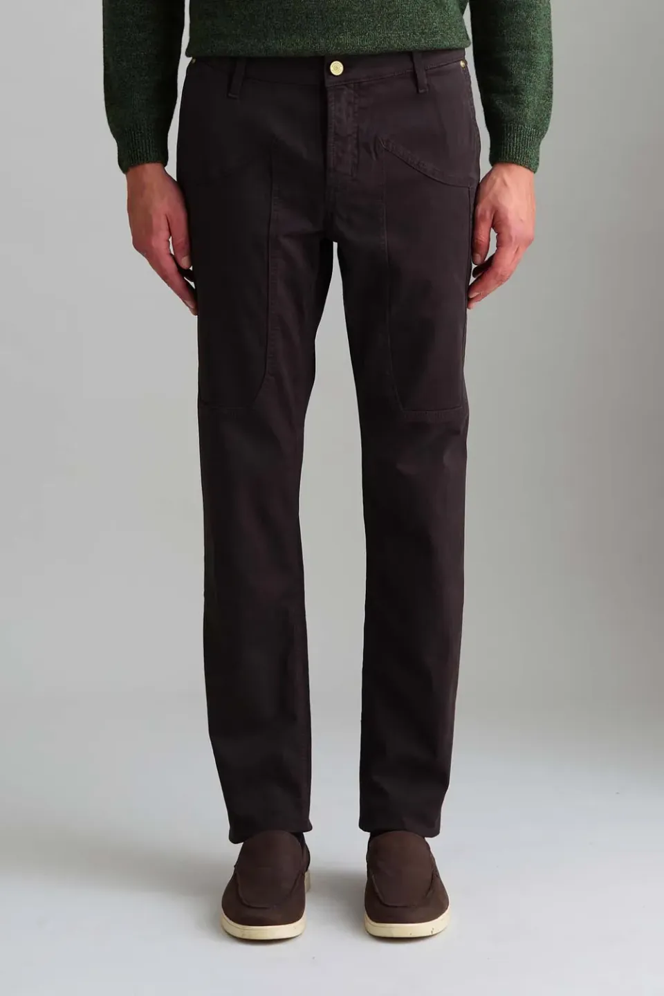 Jeckerson Jevon chino bruin katoen slim fit