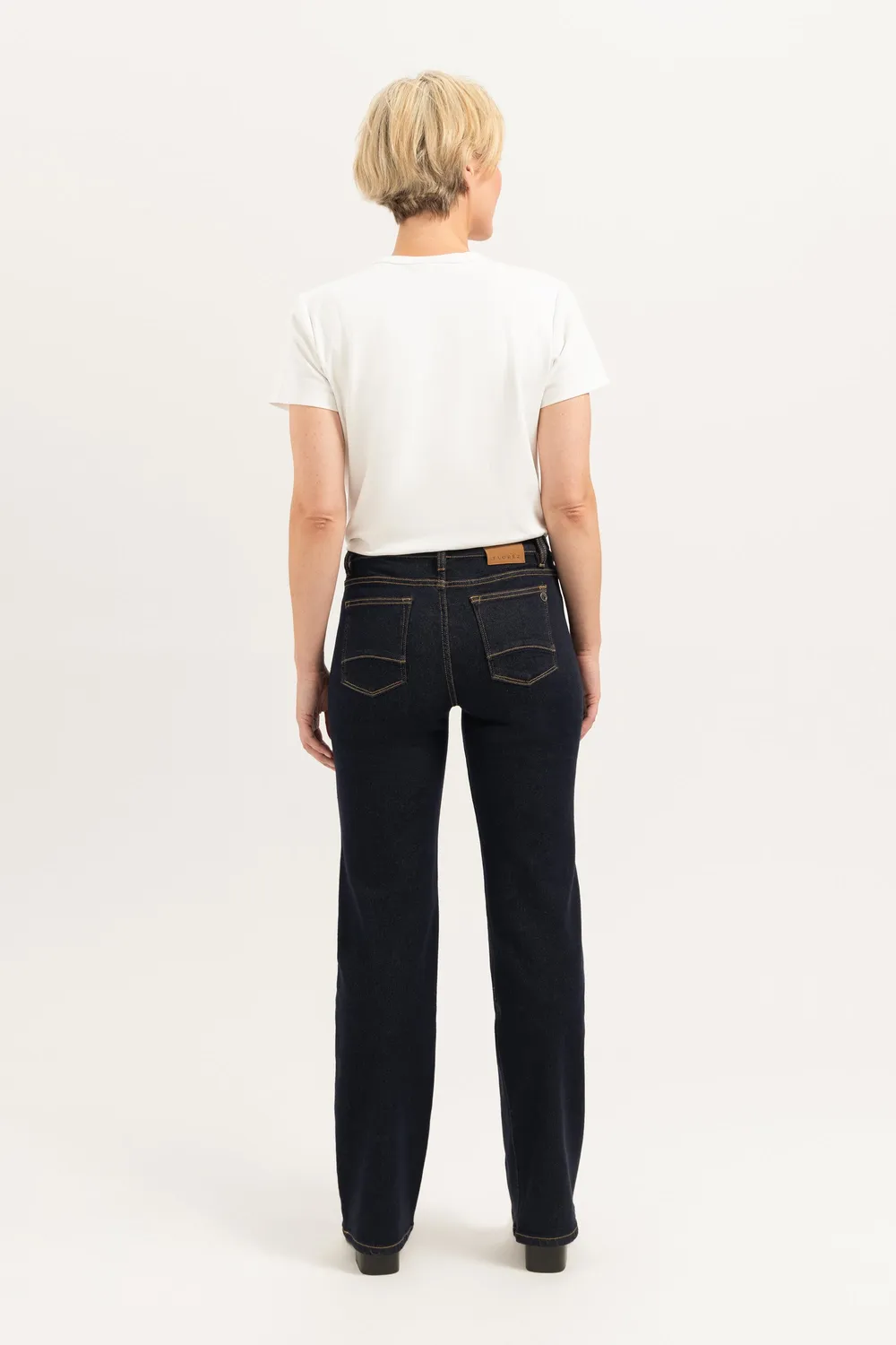 Florez Rowie Straight jeans Rinse Denim rechte pijp