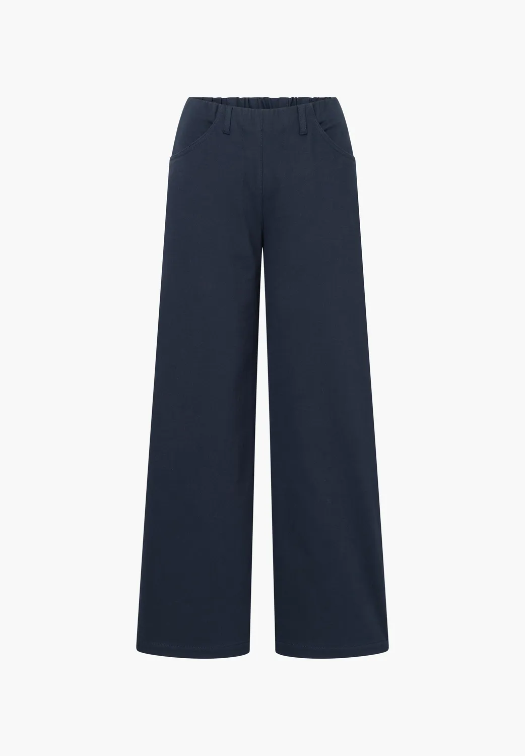 Laurie Donna 101315 Loose broek navy geborsteld
