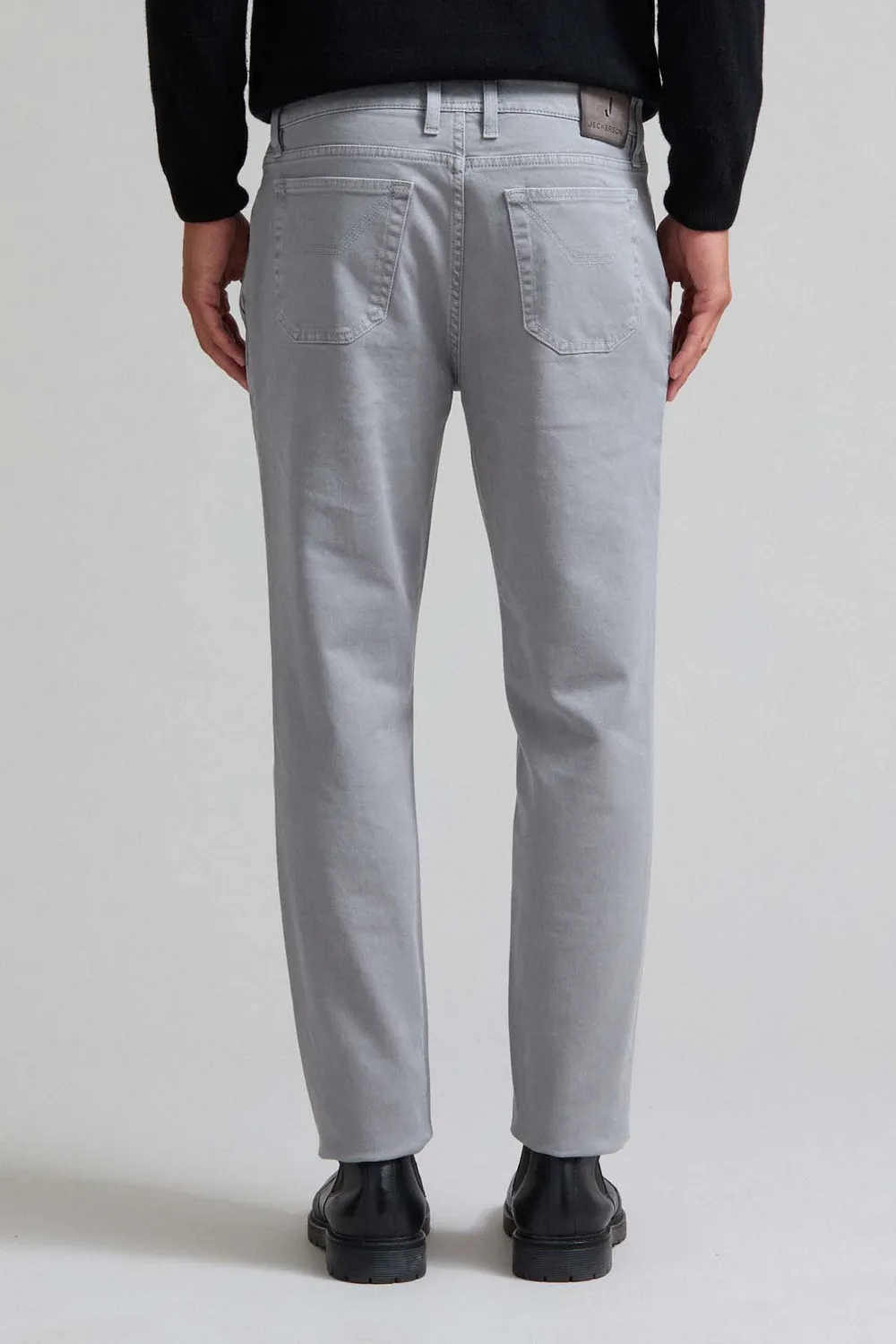 Jeckerson Julius slim broek antracietgrijs bull