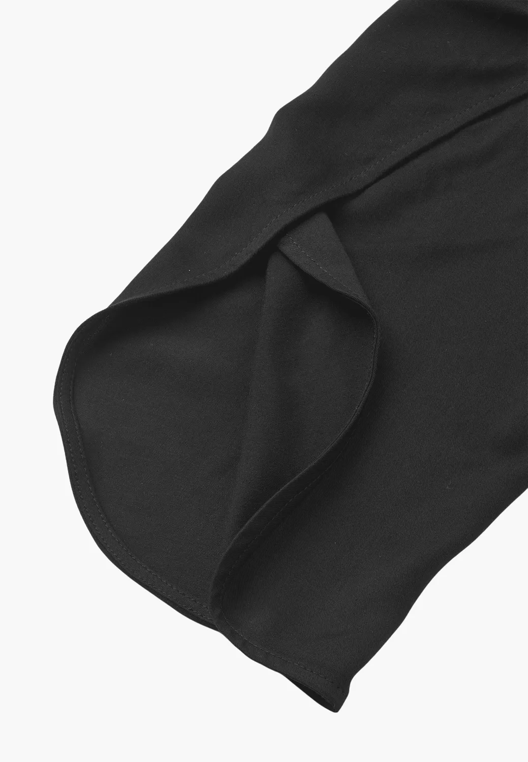 Laurie Nadine blouse 3/4 zwart V-hals