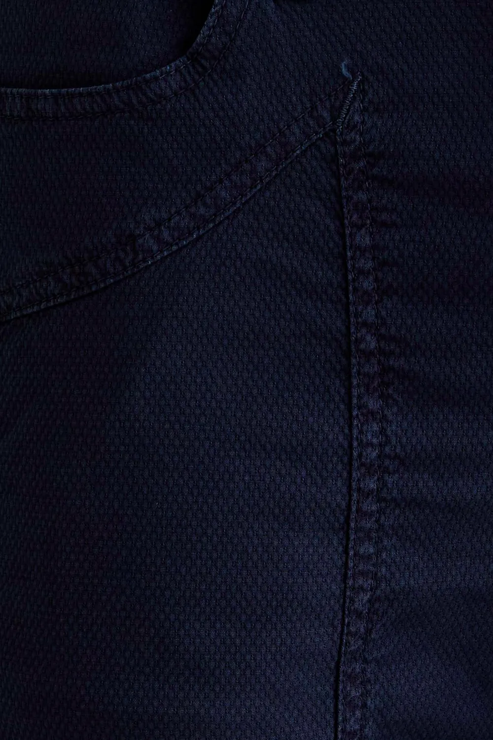 Jeckerson John slim fit broek donkerblauw katoen