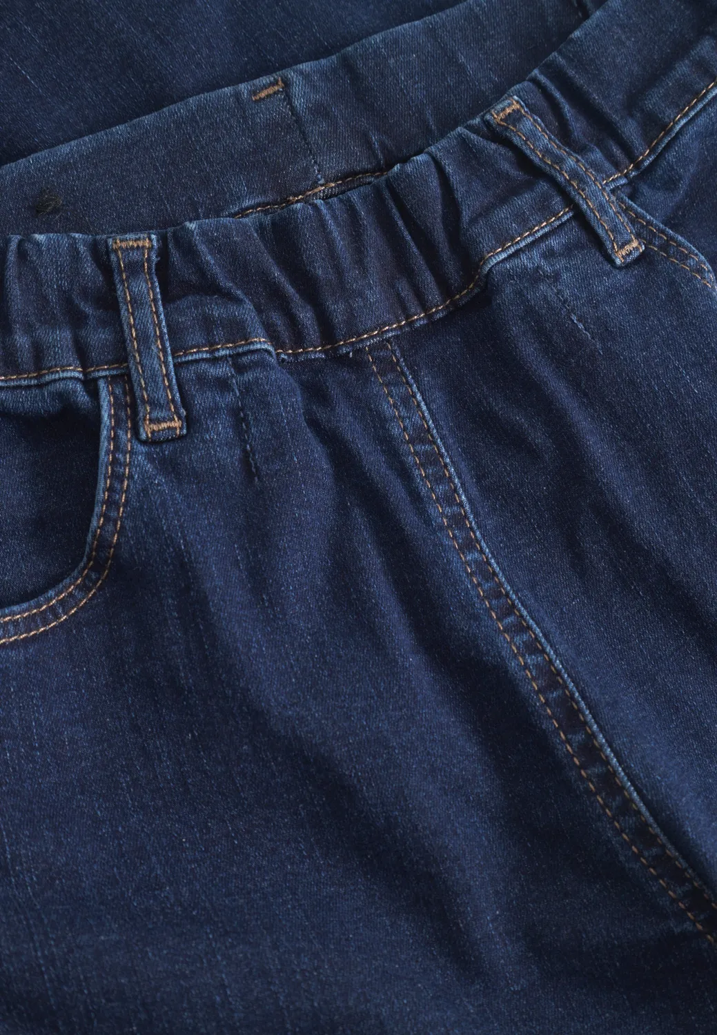 Laurie Donna Loose LL jeans dark blue denim 85 cm