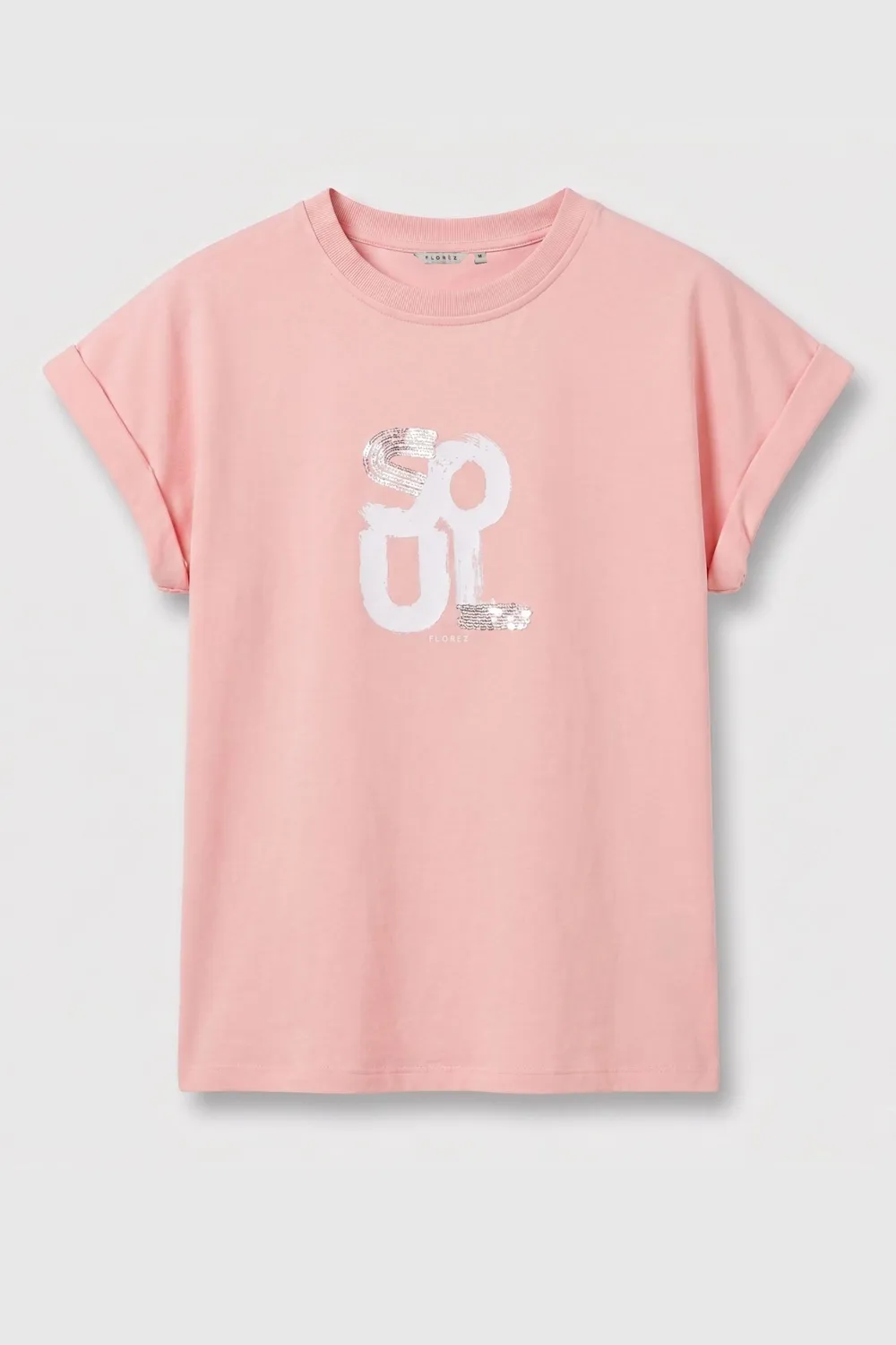 Florez Bella T-shirt Pinky rose tricot kralen