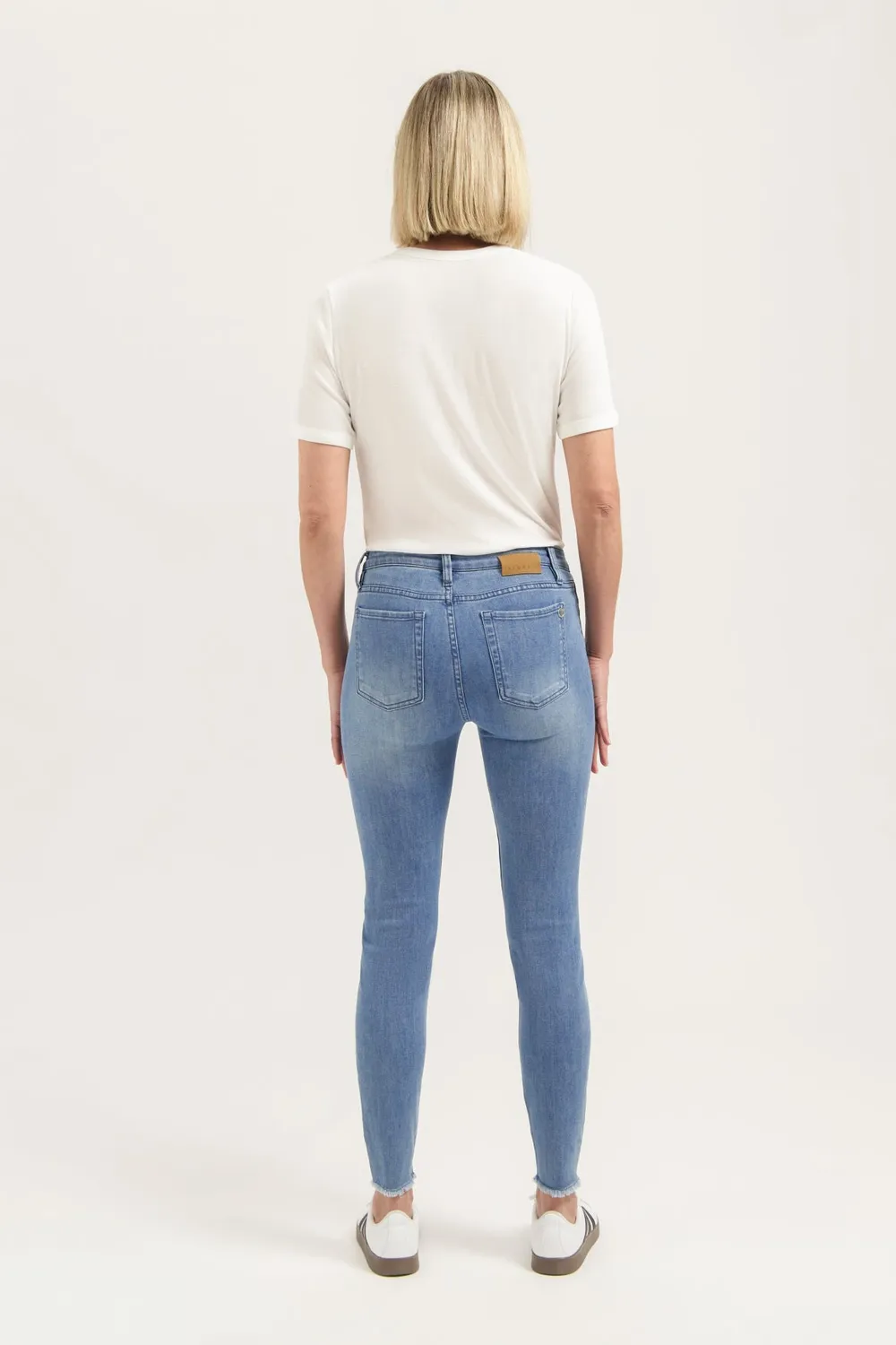 Florez Bobbi Slim Fit jeans Italian Blue stretch
