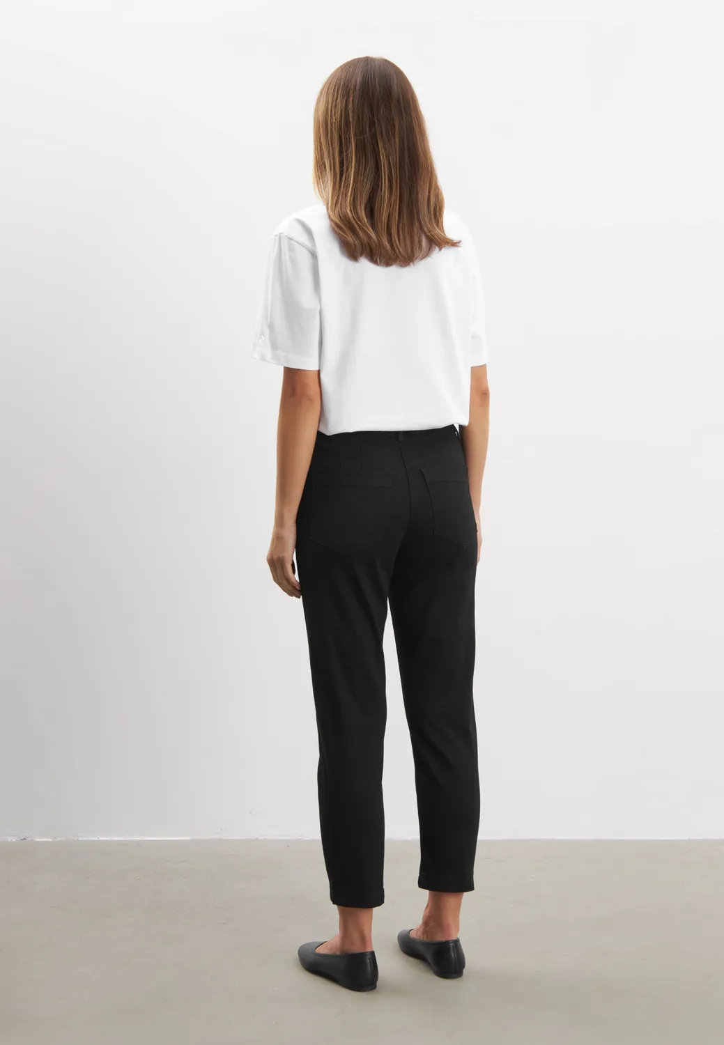 Laurie Piper Pure Regular CL broek Black Denim stretch