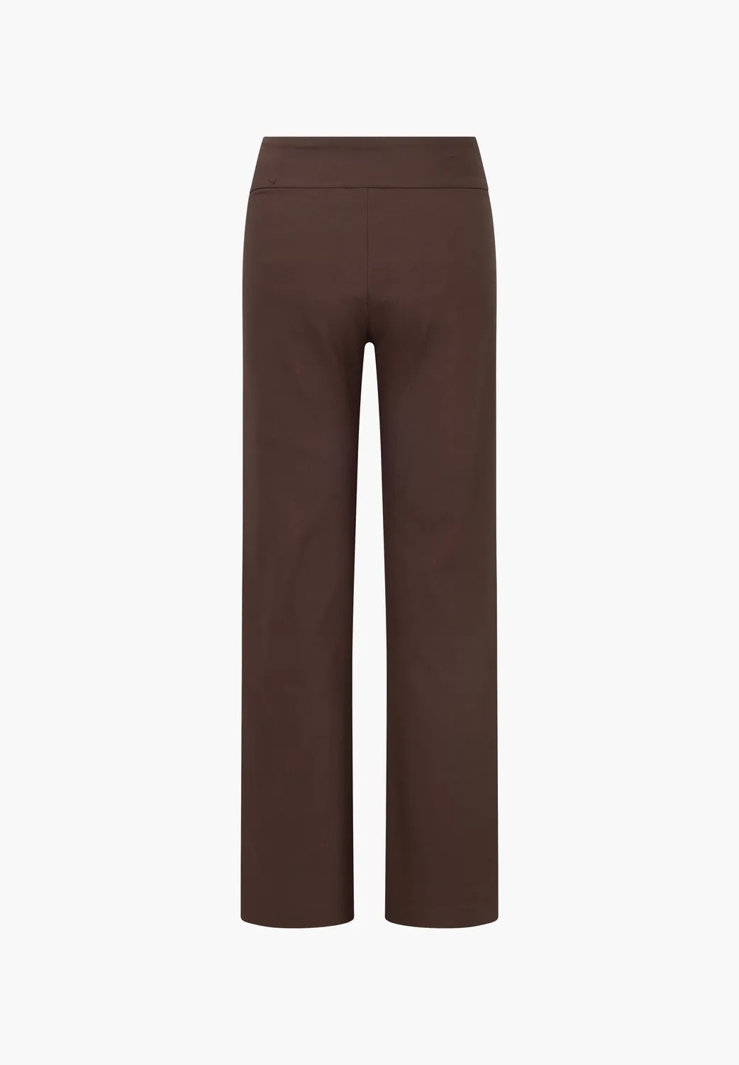 Laurie Thea Straight ML broek bruin hoge taille