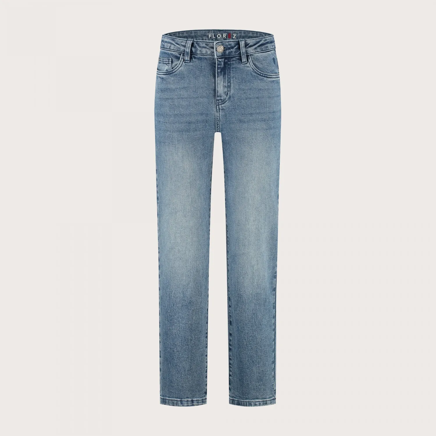 Florez Bond Straight Jeans Royal Blue rechte pijp