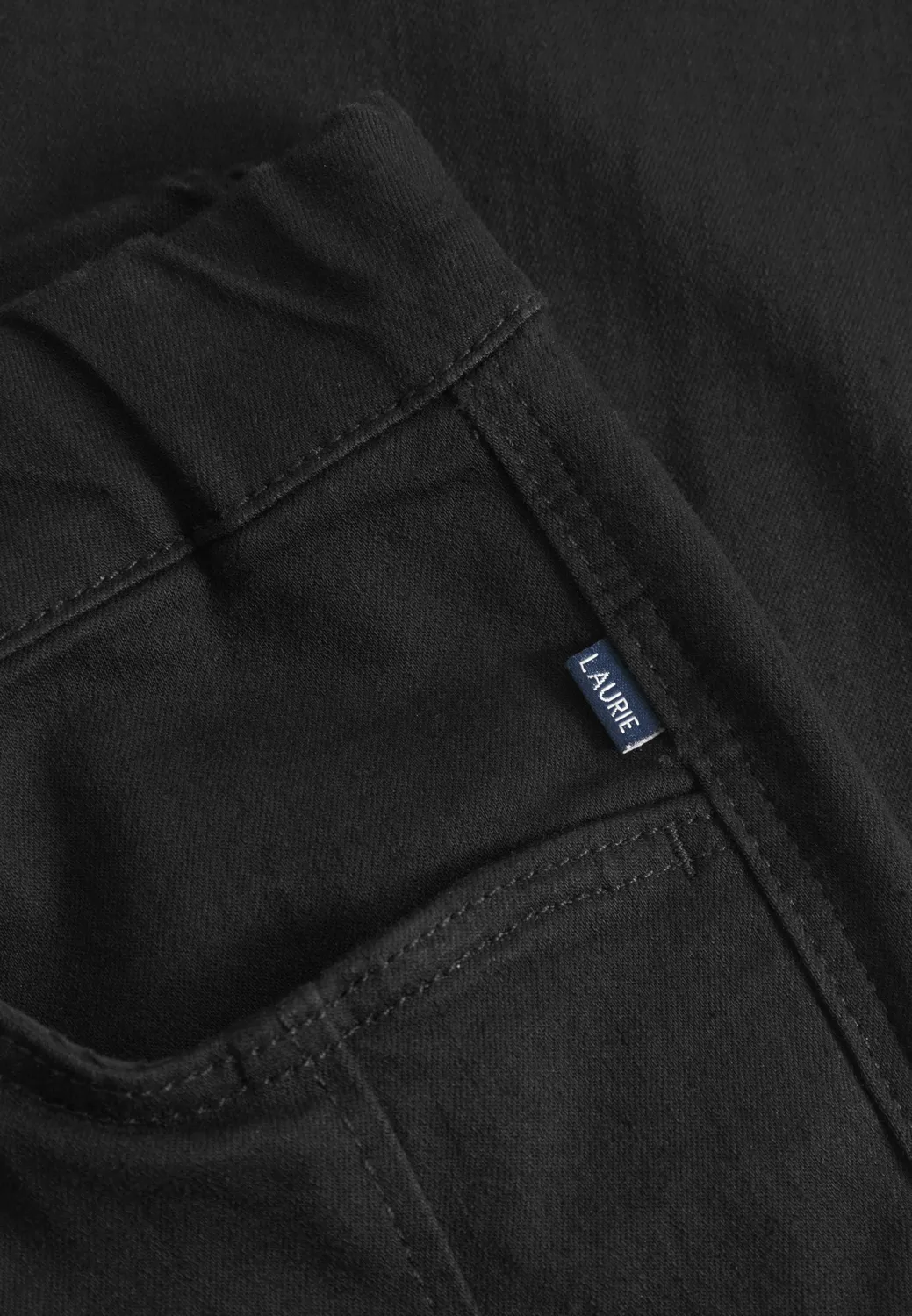 Laurie Piper Pure Regular CL broek Black Denim stretch