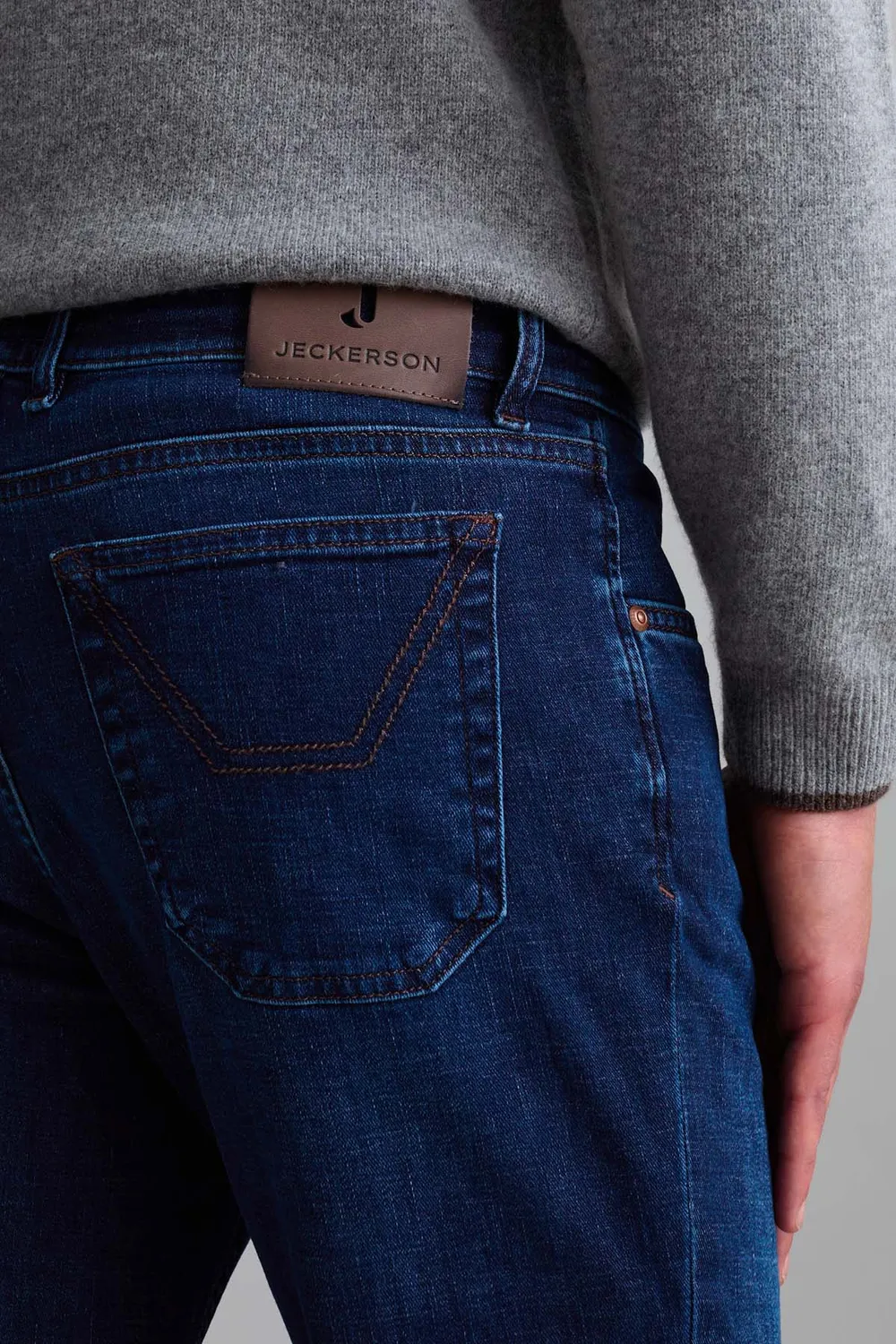 Jeckerson Jordan slim fit jeans blauw denim 10oz wassing