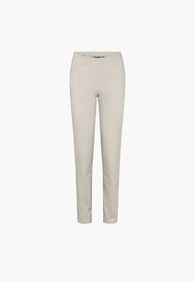 Laurie Kelly Regular ML broek grey sand stretch