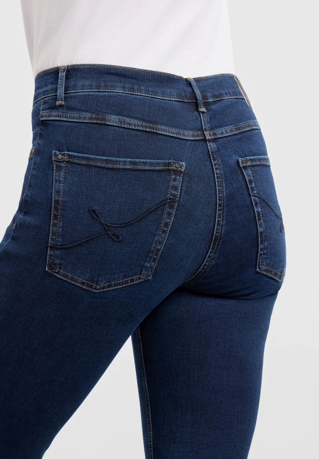 Laurie Christie Regular ML jeans dark blue denim lift