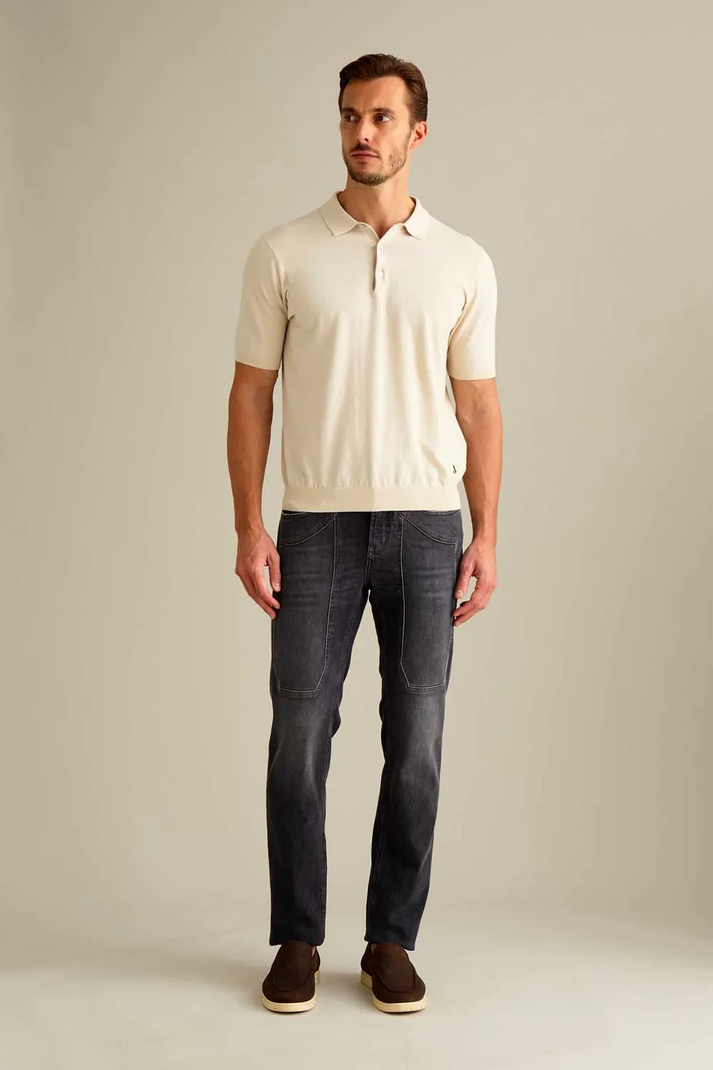 Jeckerson John slim jeans zwart comfort-denim