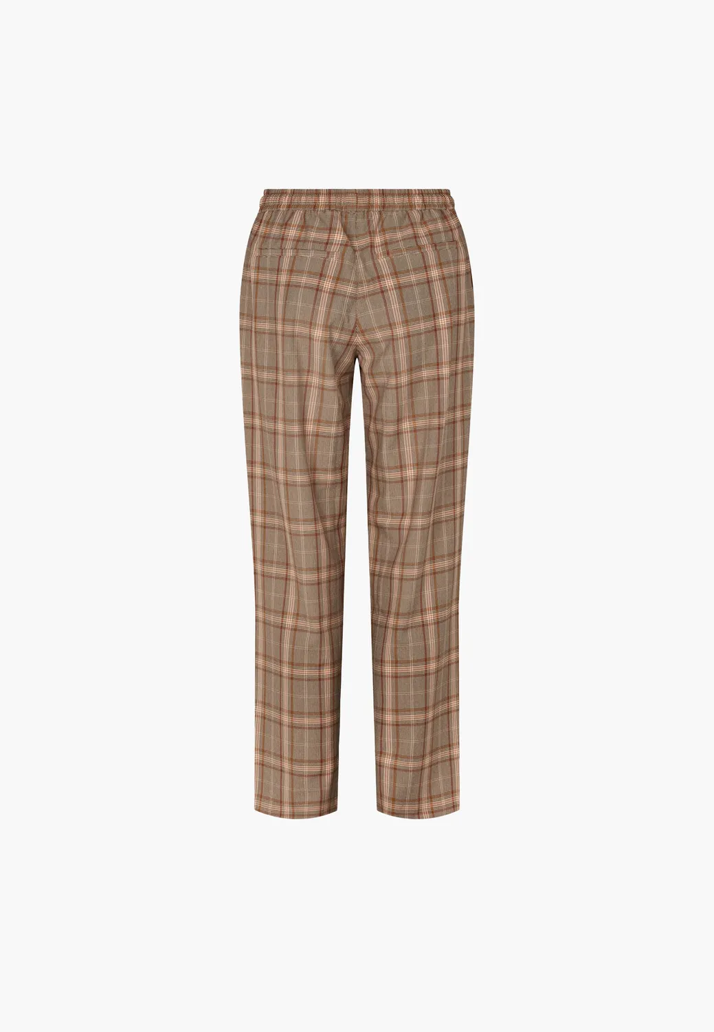 Laurie Oline Relaxed ML broek Deer Check viscose
