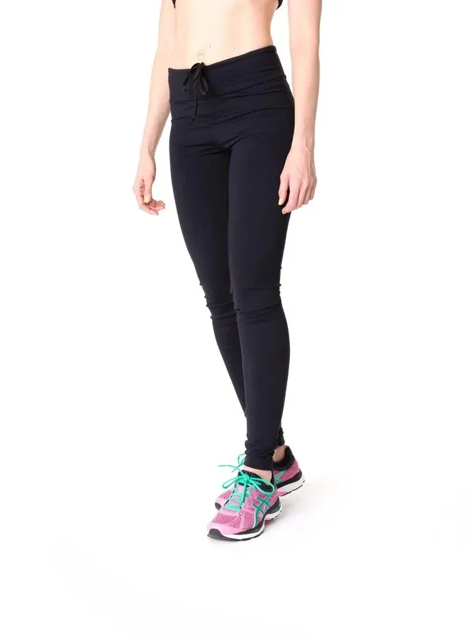 Langeleggings Sportlegging zwart 34-36 met zak extra lang