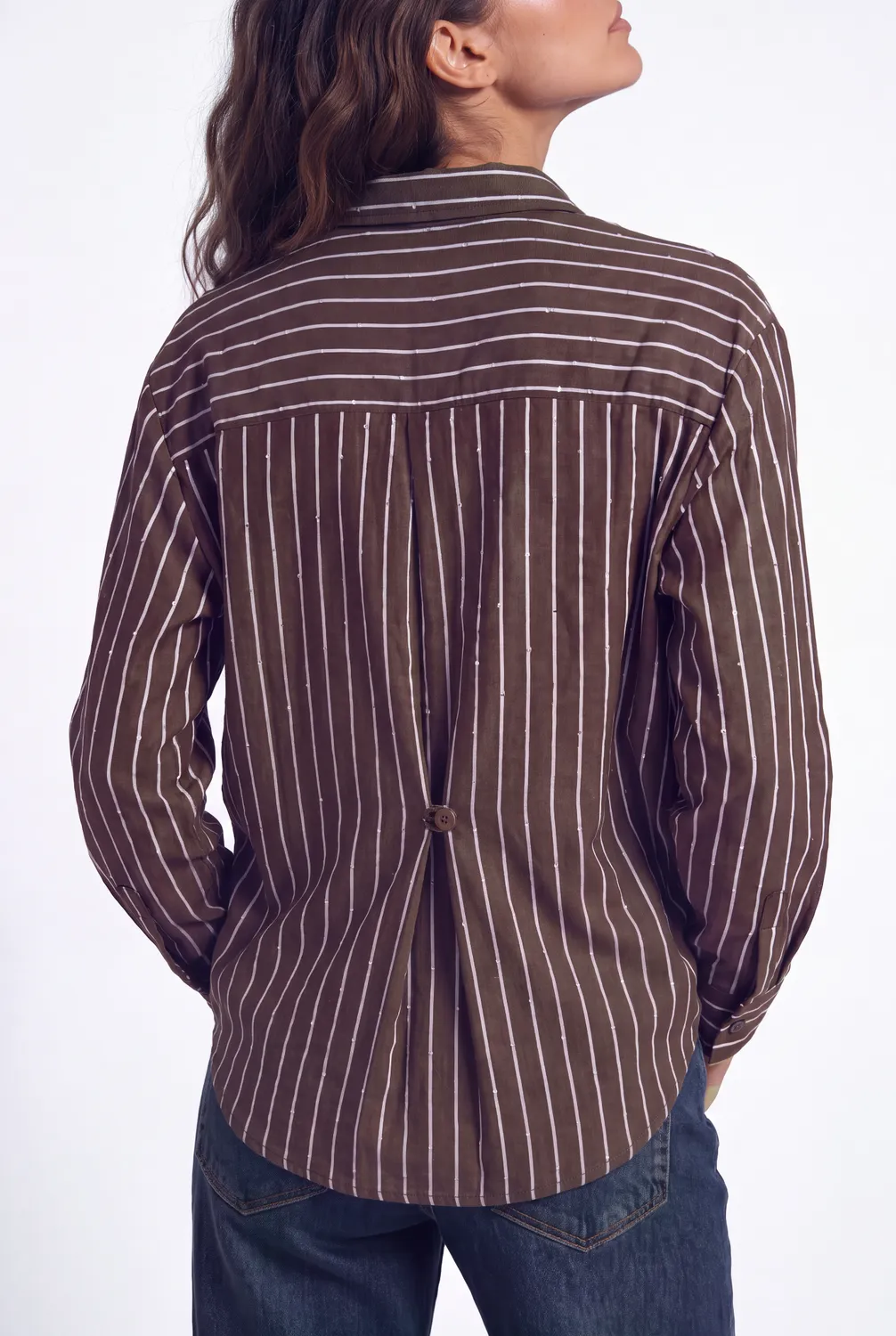 Florez Lone blouse brown