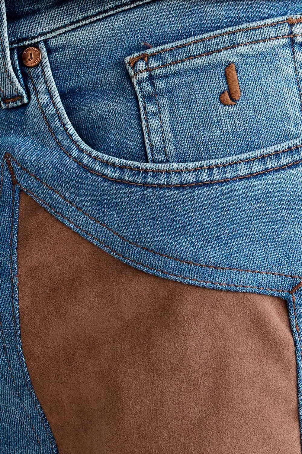 Jeckerson John Alcantara jeans slim fit lichtblauw denim