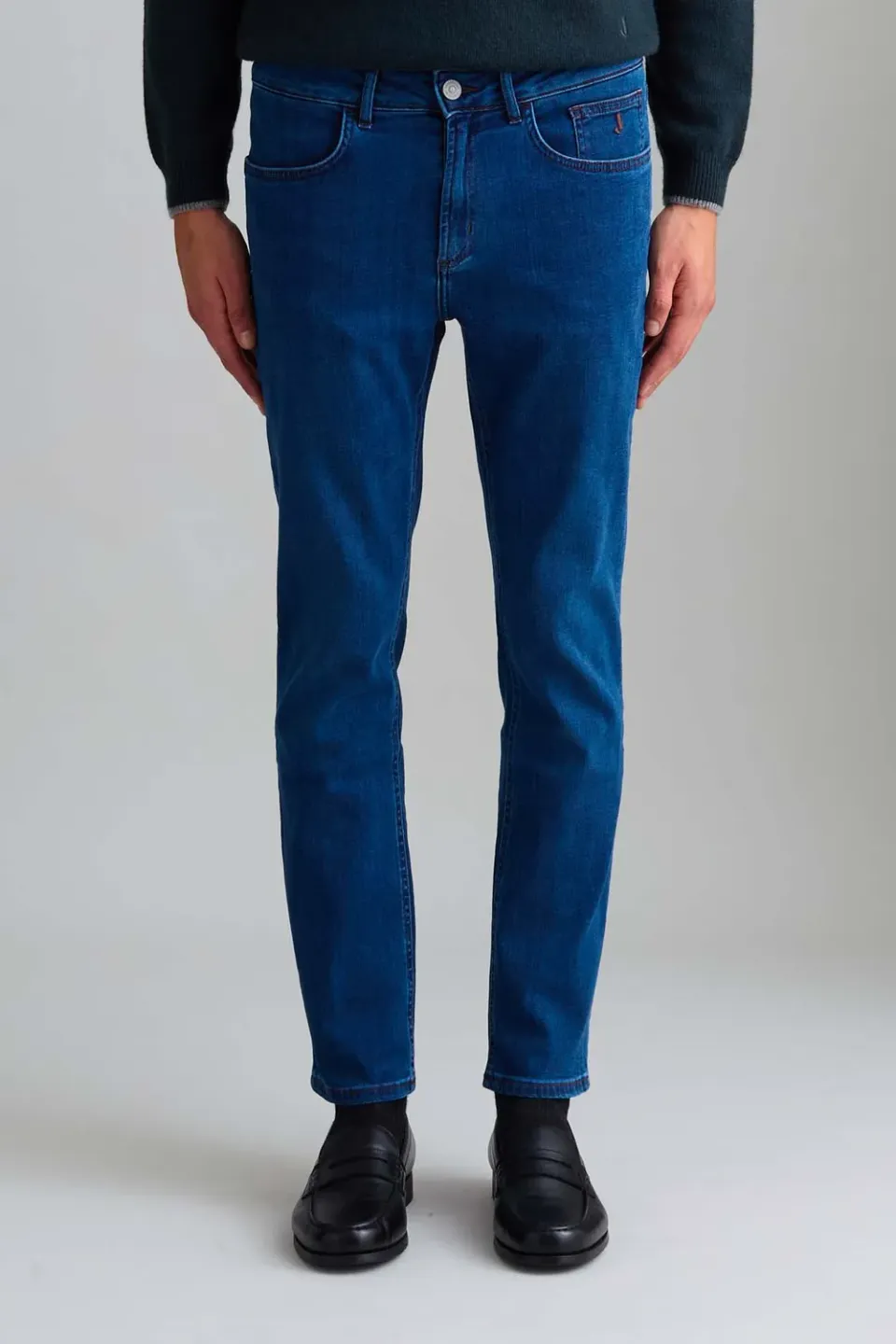 Jeckerson Joe skinny jeans donkerblauw lyocell