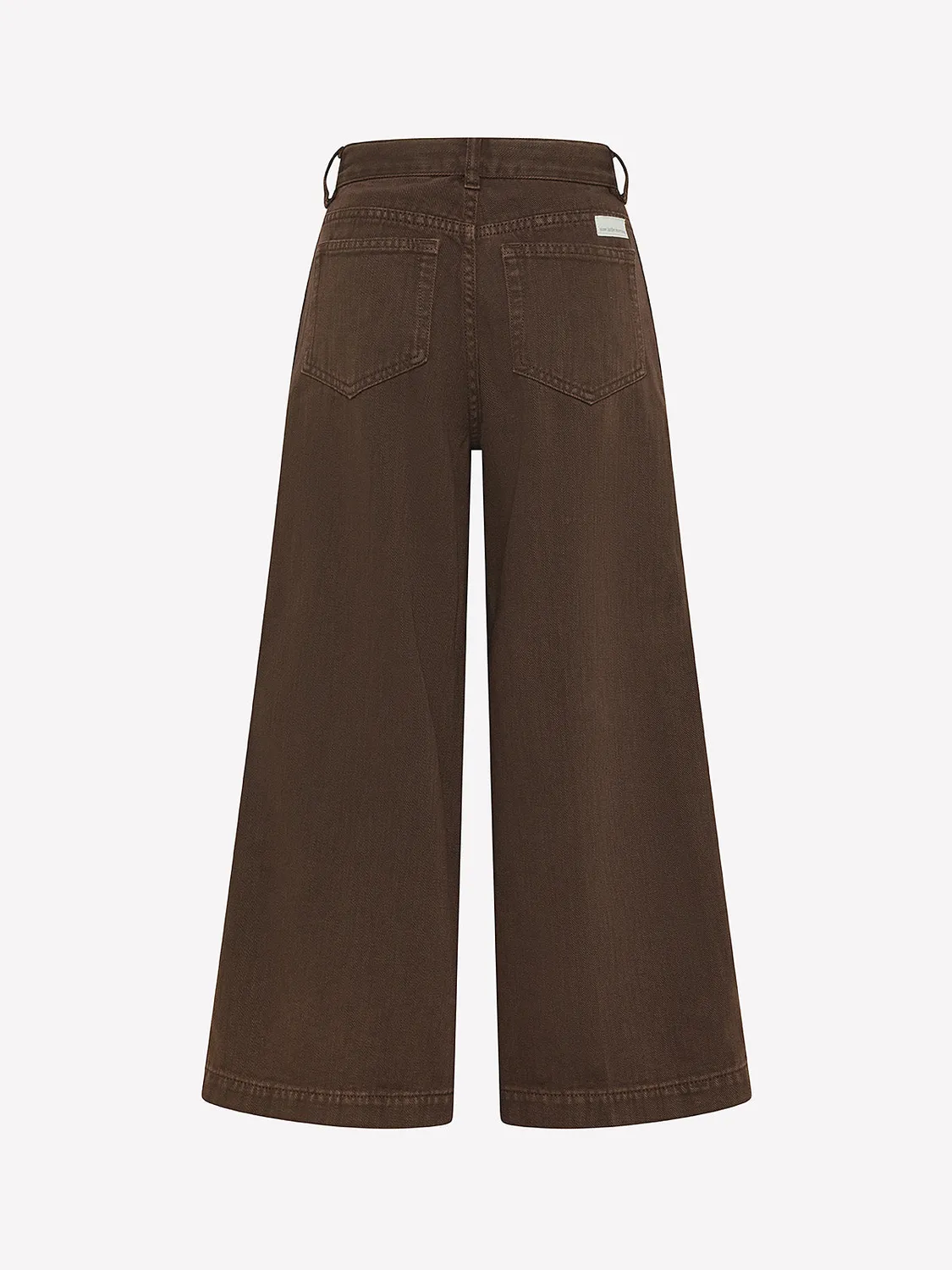 Nine In The Morning Amy meisjes jeans fatigue katoen mauve