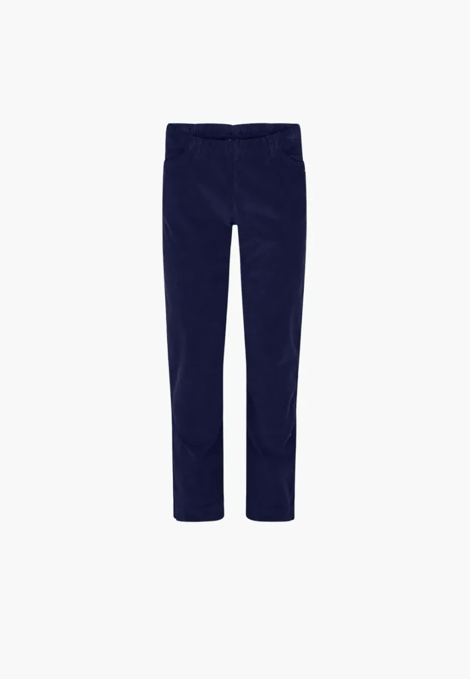 Laurie Kelly Regular SL fluwelen broek navy 75 cm