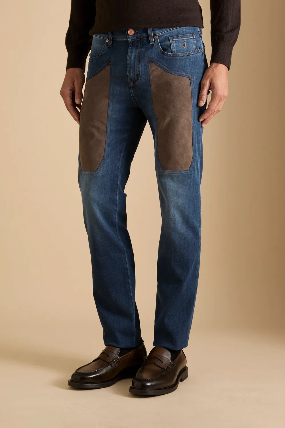 Jeckerson John jeans mediumblauw Alcantara