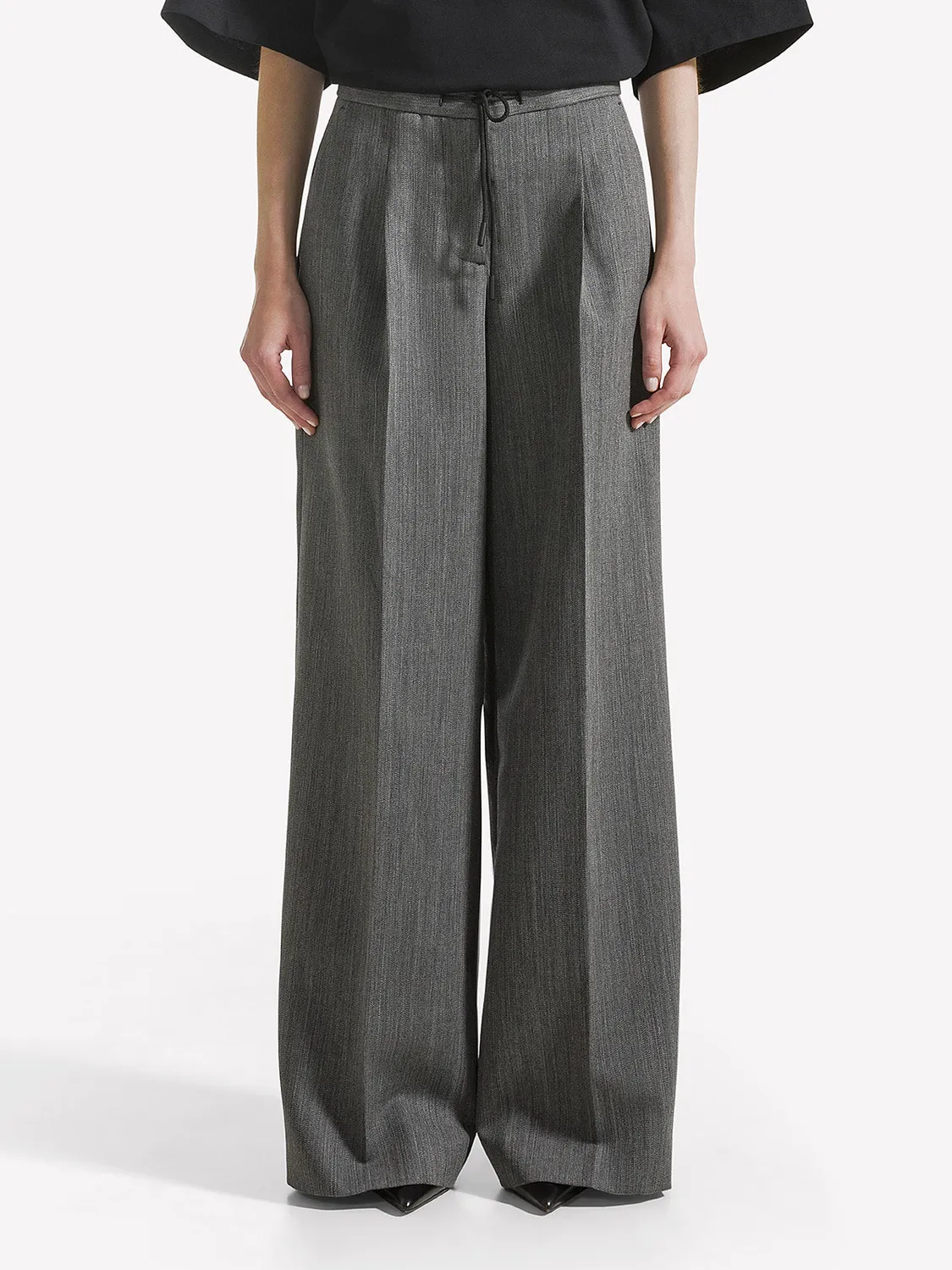 Nine In The Morning Eldara chino palazzo dames beige
