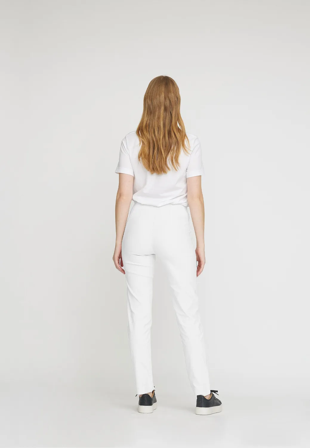 Laurie Betty Regular ML broek White stretch