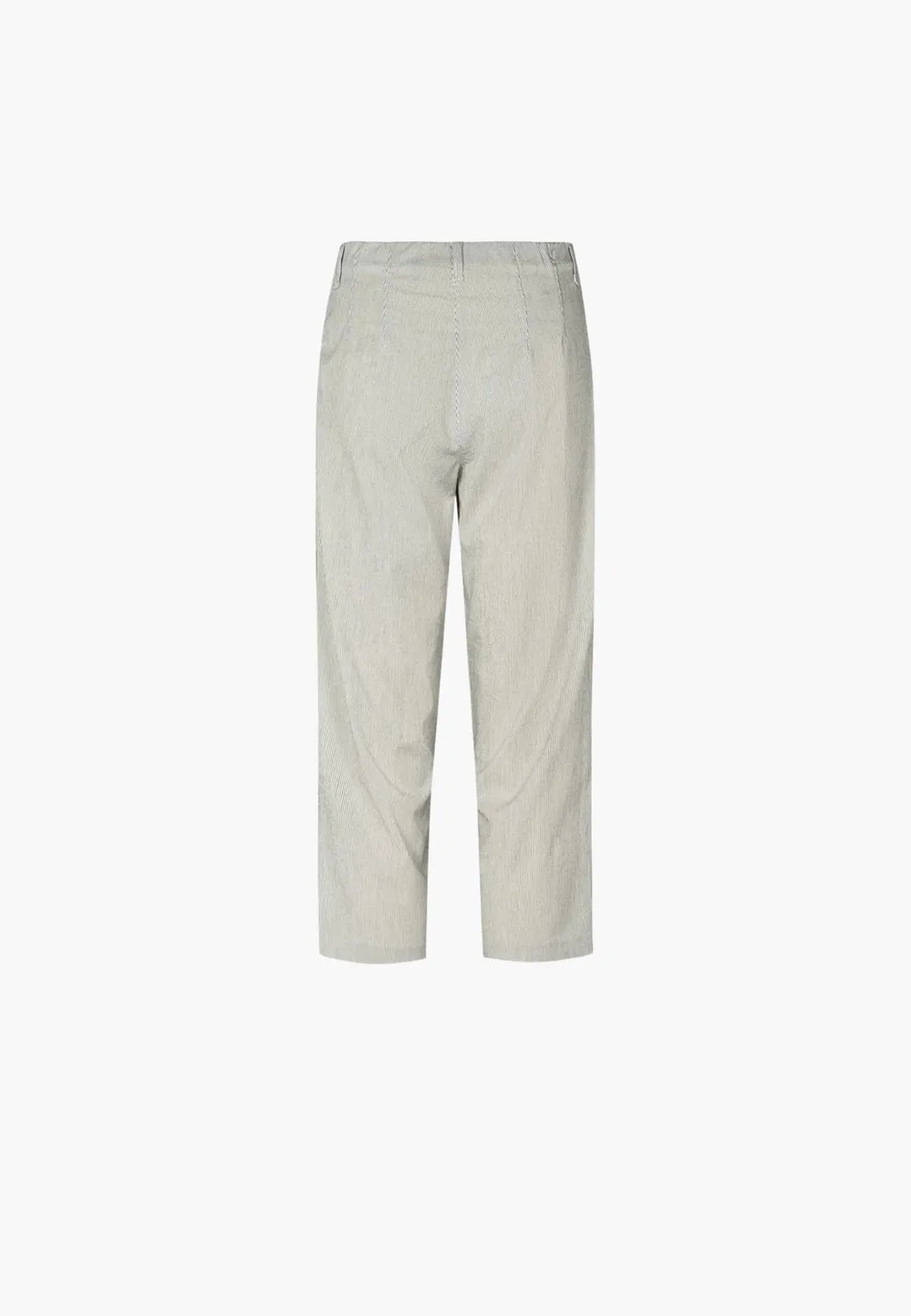 Laurie Taylor Regular CL pantalon wit krijtstreep