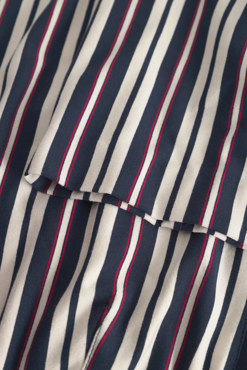 Laurie Donna Loose CL 28364 damesbroek Nautical Stripe stretch