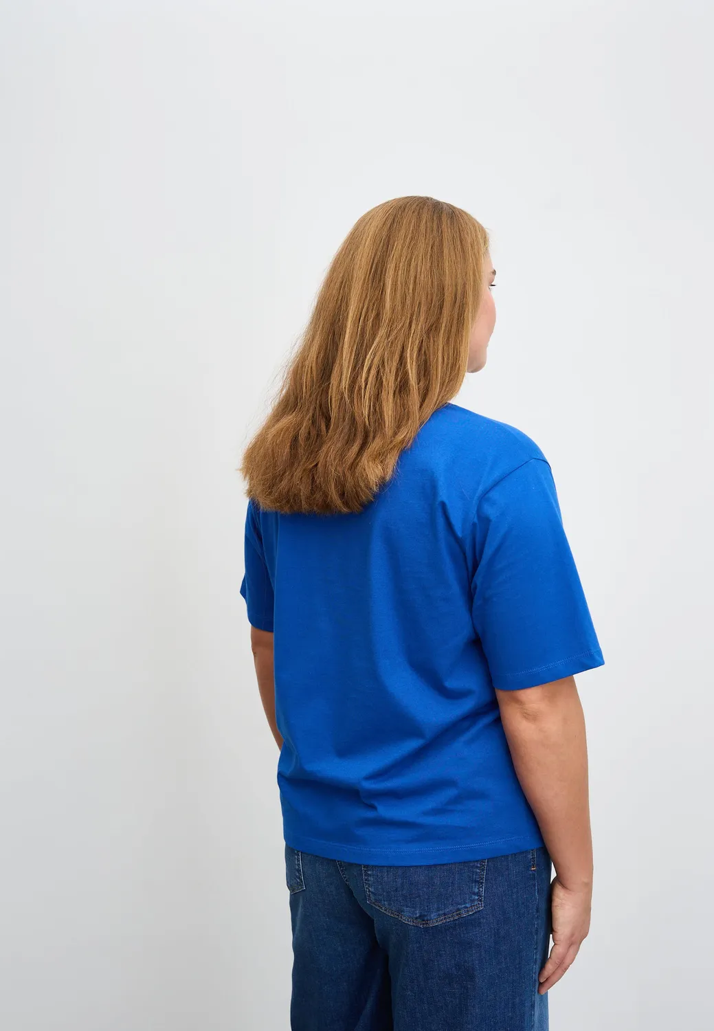 Laurie Augusta T-Shirt True Blue katoen