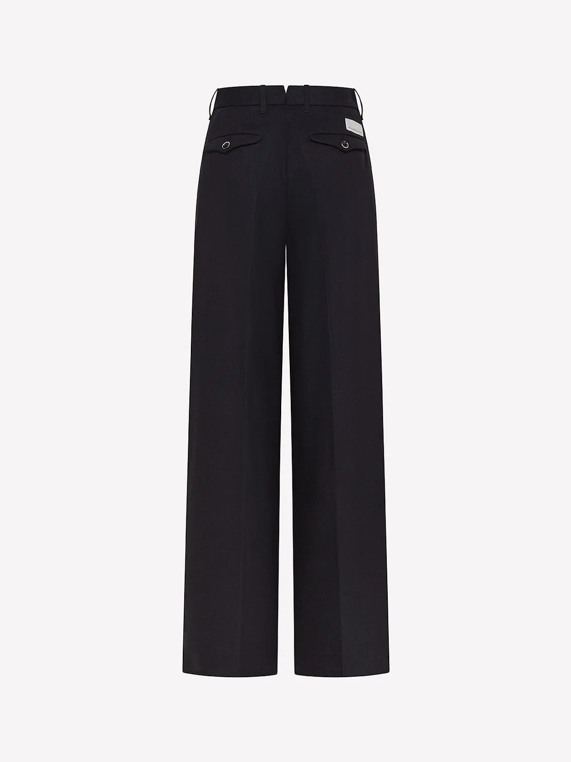 Nine In The Morning Fiamma FMM44 broek dames navy wol