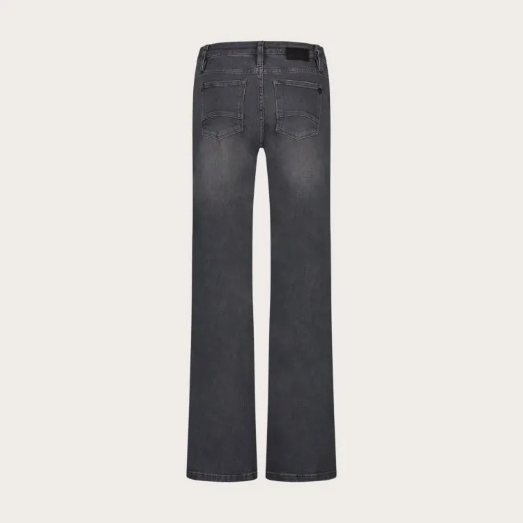 Florez Sophie Straight jeans Grey Wassing straight