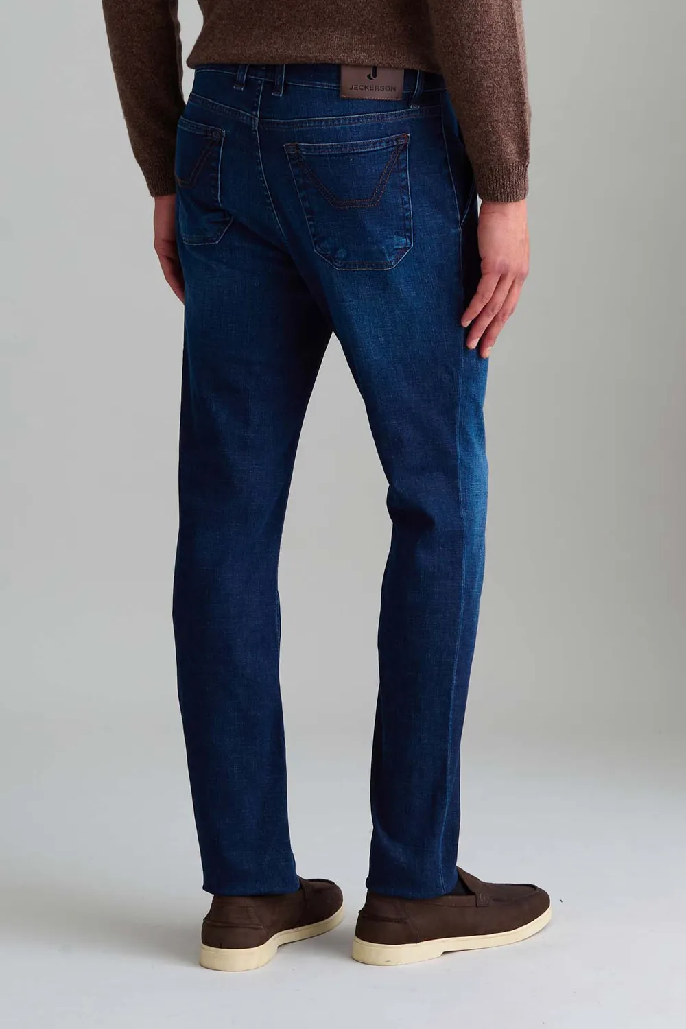 Jeckerson Julius denim blauw slim fit jeans