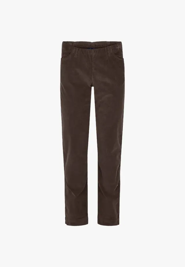 Laurie Kelly Regular ML fluwelen broek bruin stretch